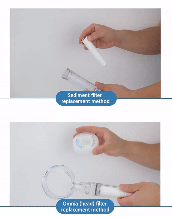 bluebon shower sediment filter(3EA)