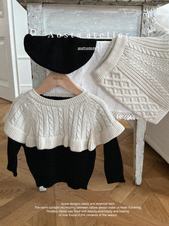Knitted Cape Top