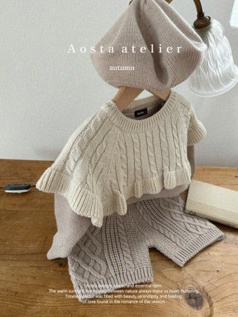 Knitted Cape Top