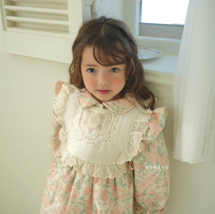 Sophia Quilted Flower Dress