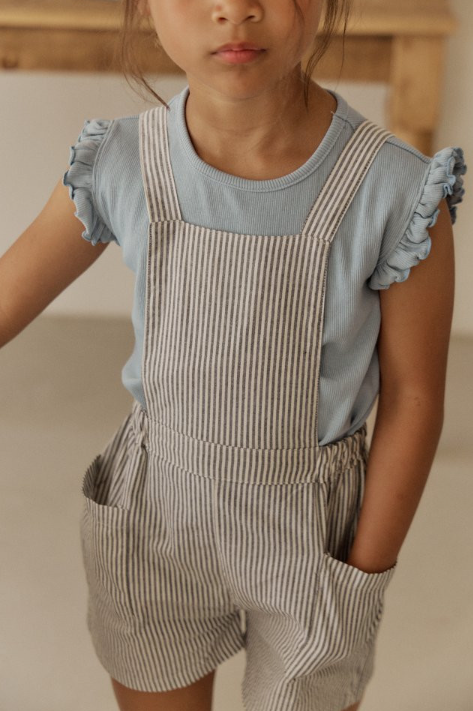 Wingka ruffle short sleeve t-shirt