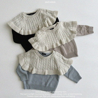 Knitted Cape Top