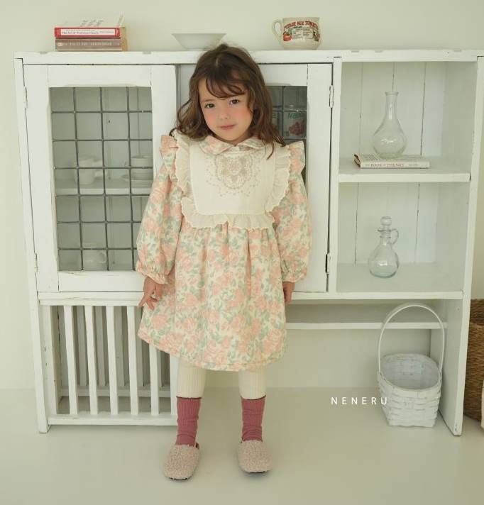 Sophia Quilted Flower Dress