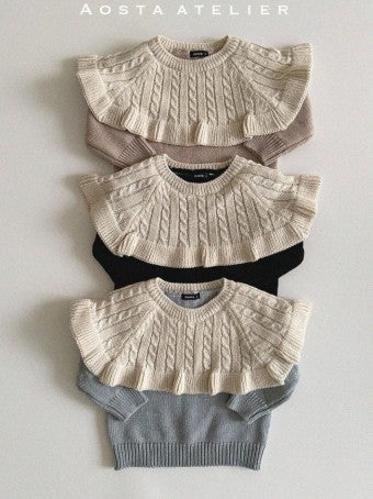 Knitted Cape Top