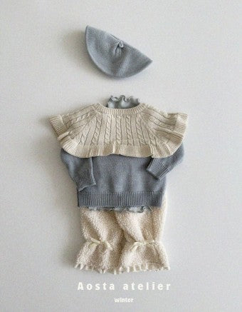 Knitted Cape Top