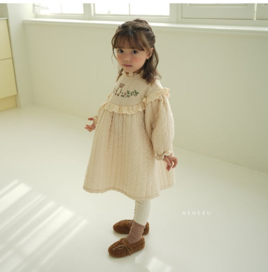 Bear Quilted Dress