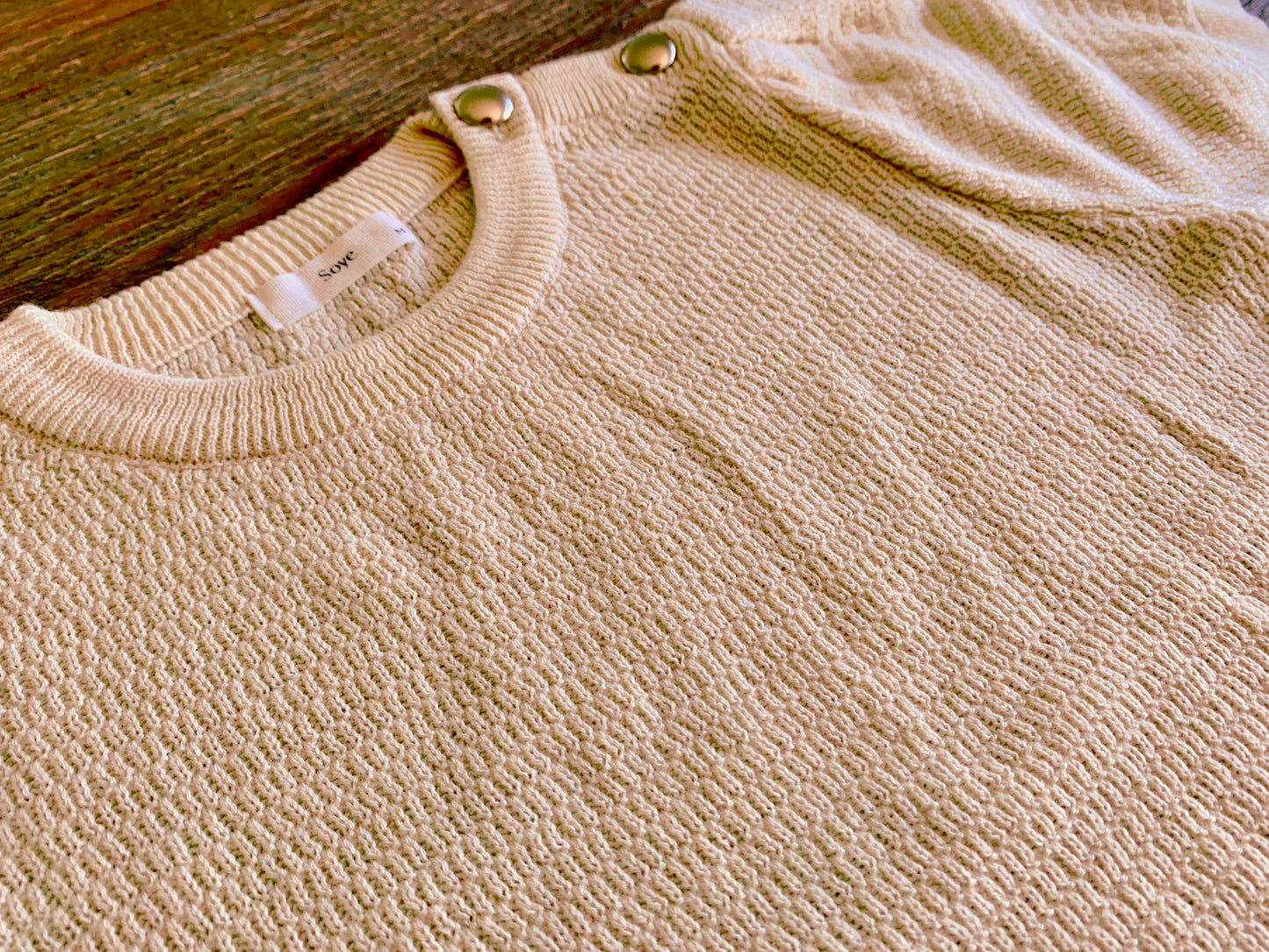 Soye knitted short sleeve tshirt