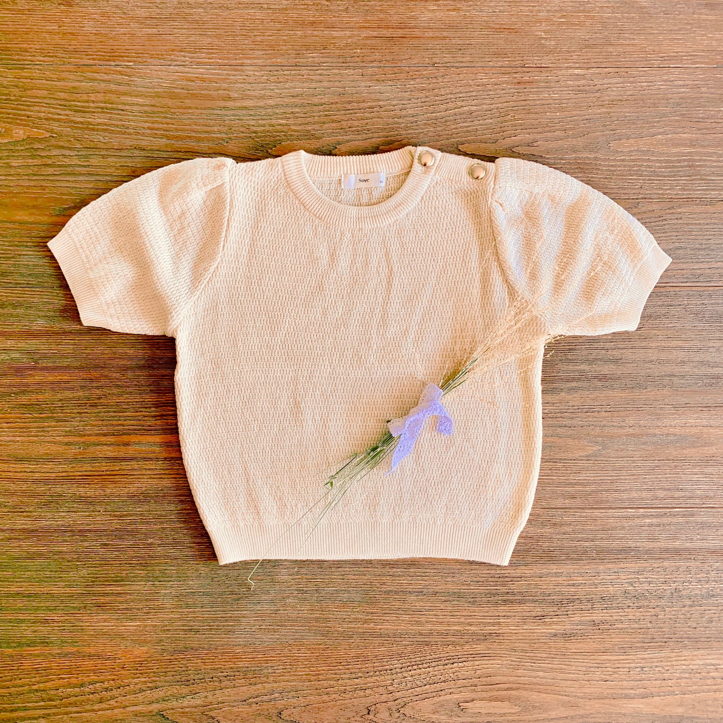 Soye knitted short sleeve tshirt