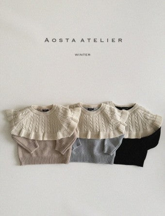 Knitted Cape Top